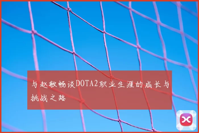 与赵敏畅谈DOTA2职业生涯的成长与挑战之路