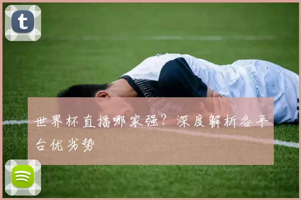 世界杯直播哪家强?深度解析各平台优劣势