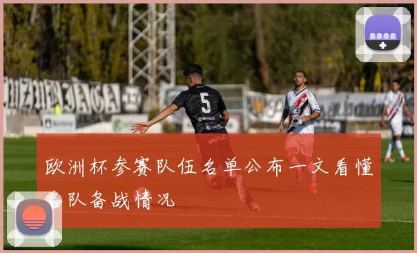 欧洲杯参赛队伍名单公布一文看懂各队备战情况